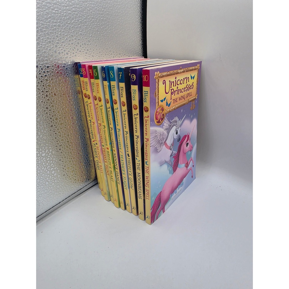Unicorn Princesses Books 1-10 Set Emily Bliss Bloomsbury Paperback Childrens Lot